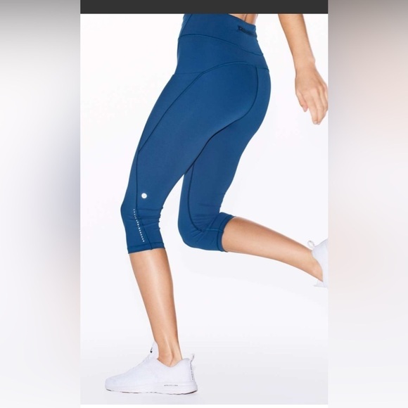 Lululemon Break Free Crop Leggings Size 6 - Picture 1 of 11